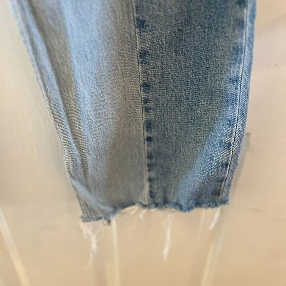 Abercrombie & Fitch Woman's The Crop Wide Leg Ultra High Rise Jeans Sz 26 - Picture 3 of 11